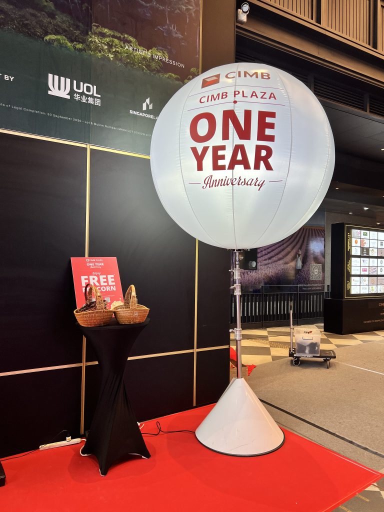 2m Semi Indoor Lighted Balloon Stand Singapore scaled e1752659316563