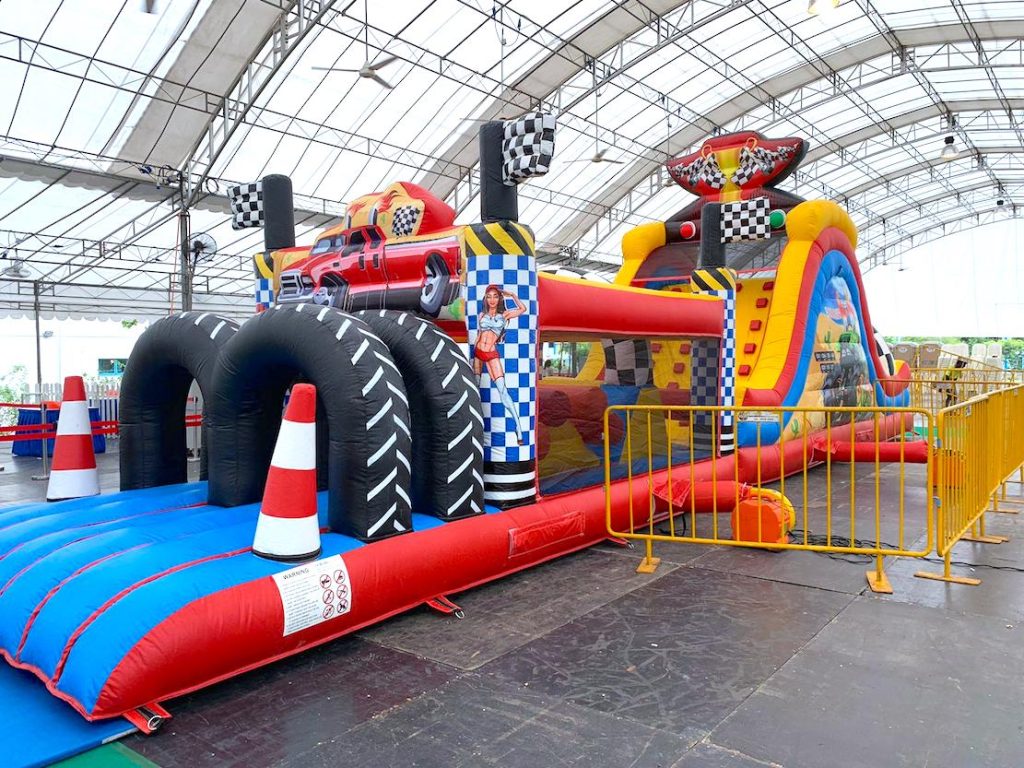 Car Inflatable Obstacle Course Challenge Rental Singapore