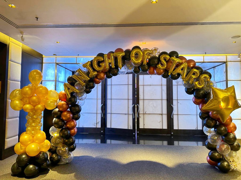 Confetti Balloon Arch