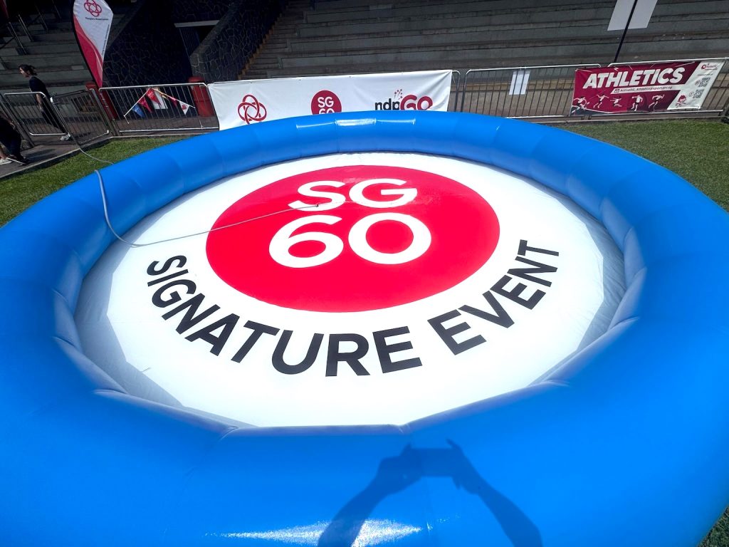 Customised Inflatable Water Pool in Singapore