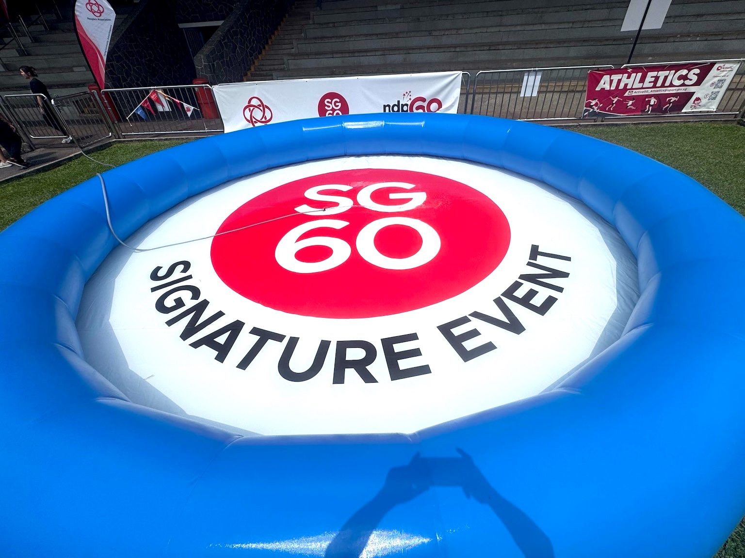 Customised Inflatable Water Pool in Singapore