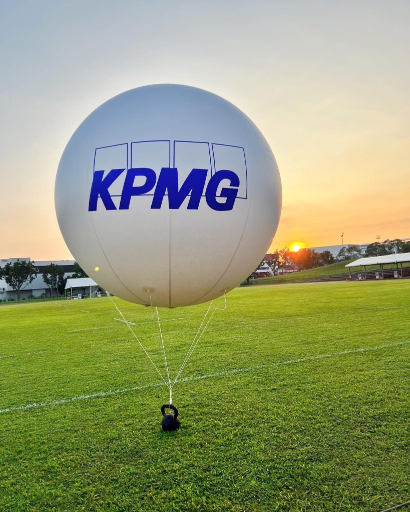 Giant Advertising Balloon KPMG