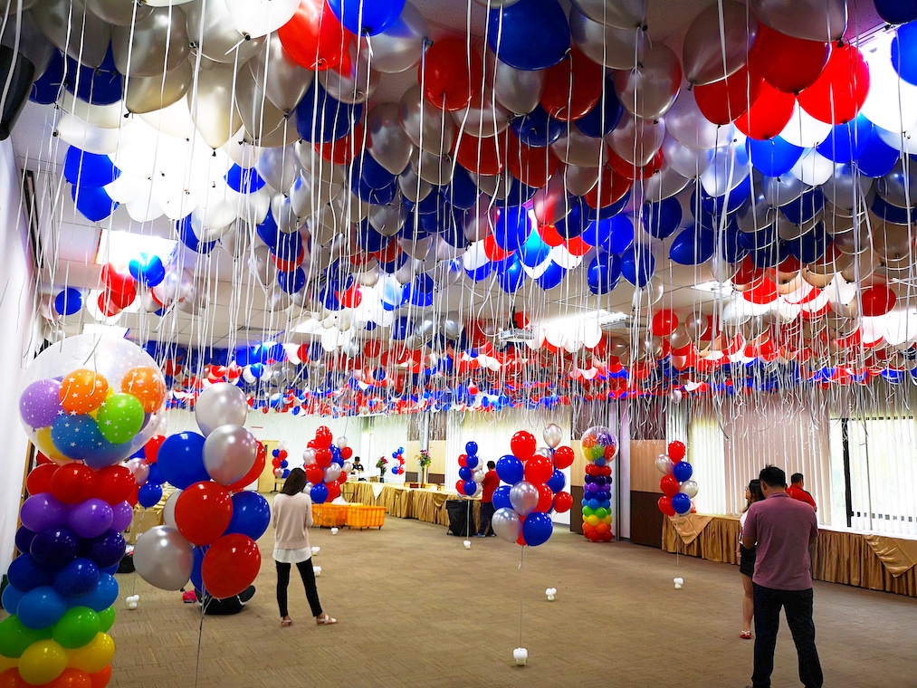 Helium Balloons Decorations Singapore