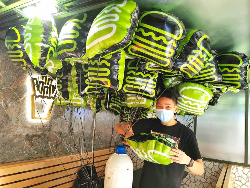 Helium Balloons Delivery Shake Shack