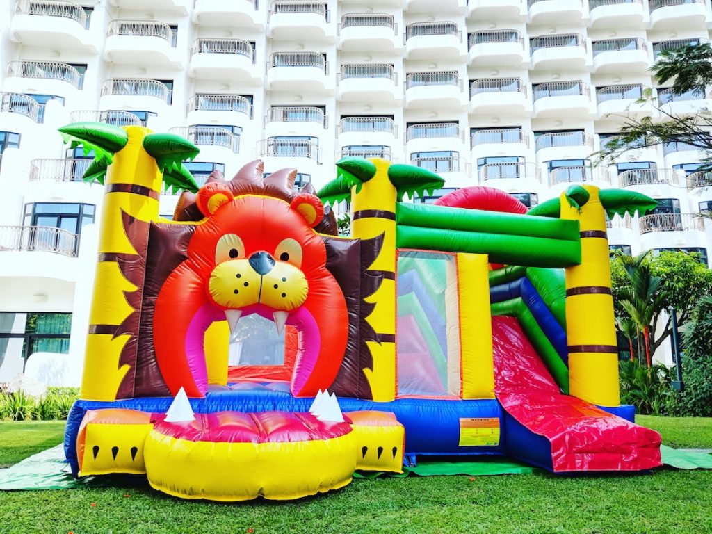 Lion Kingdom Bouncing Castle for Rent
