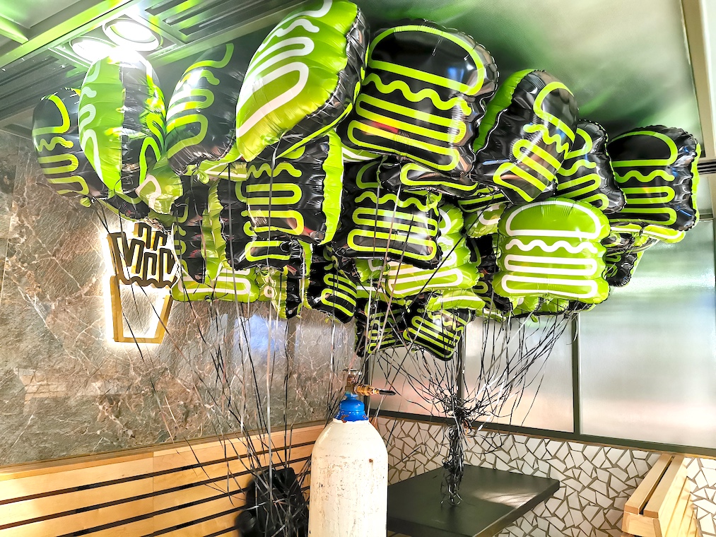 Shake Shack Helium Balloons Delivery Singapore