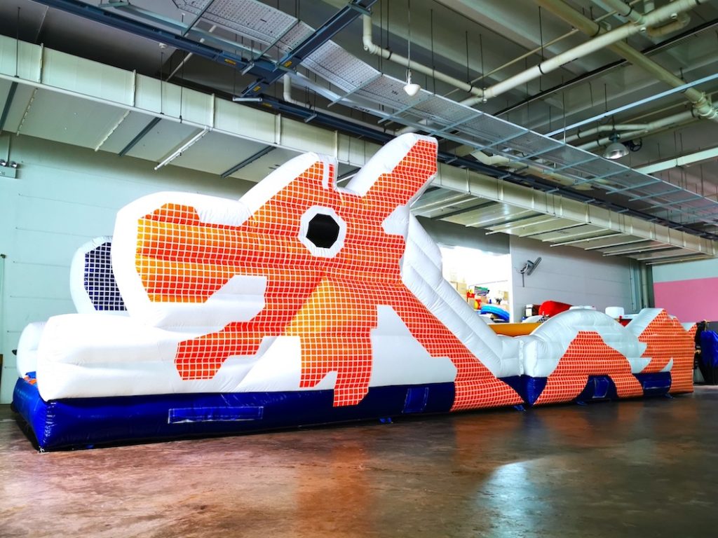 Singapore Dragon Playground Inflatable Obstacle Rental