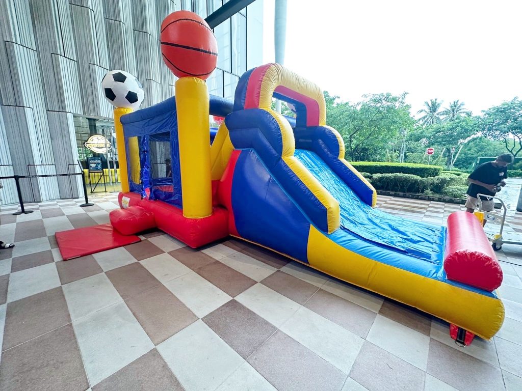 Sports Arena bouncy castle for rent