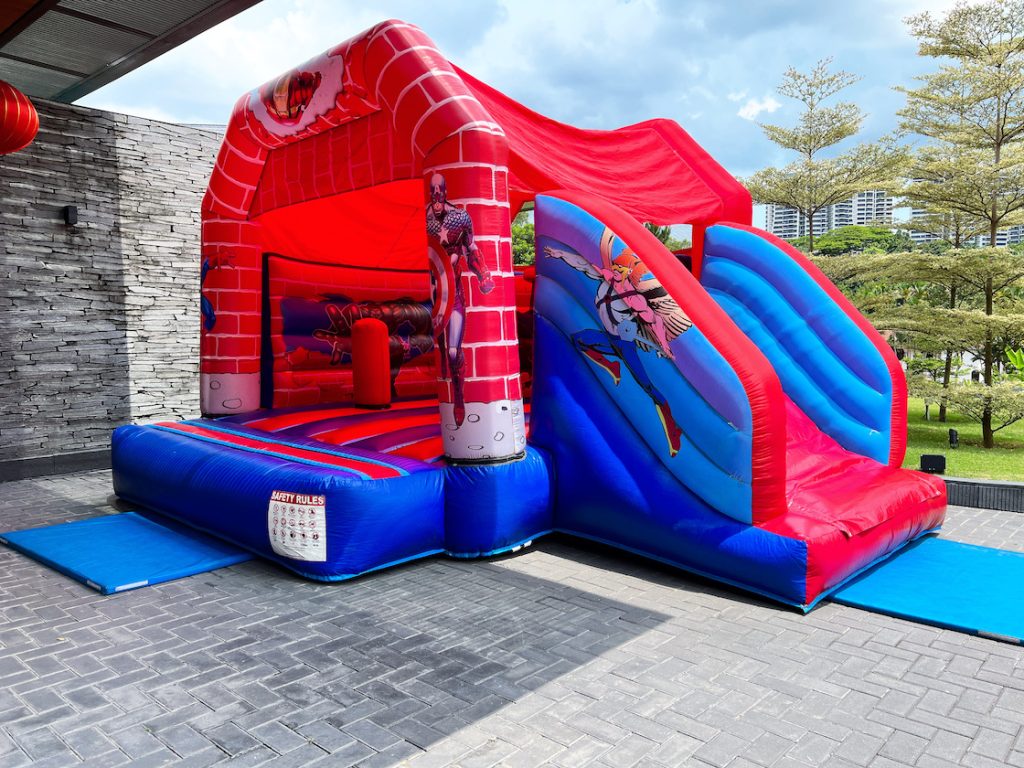 Superhero Bouncy Castle Rental in Singapore