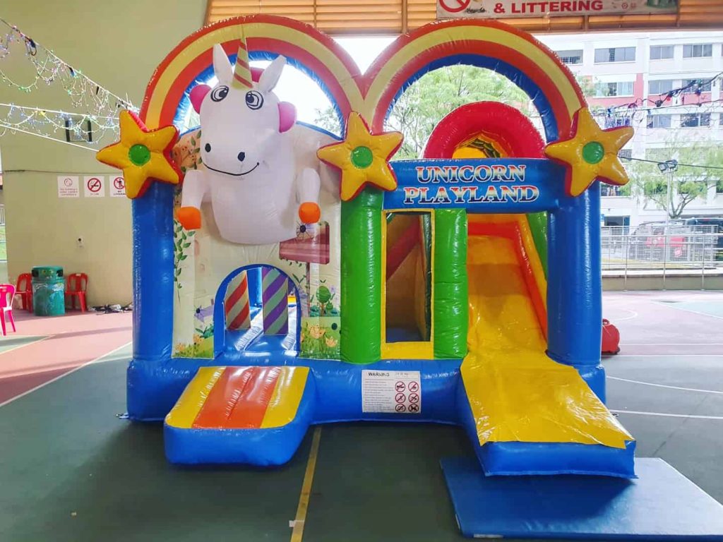 Unicorn Bouncy Castle Rental