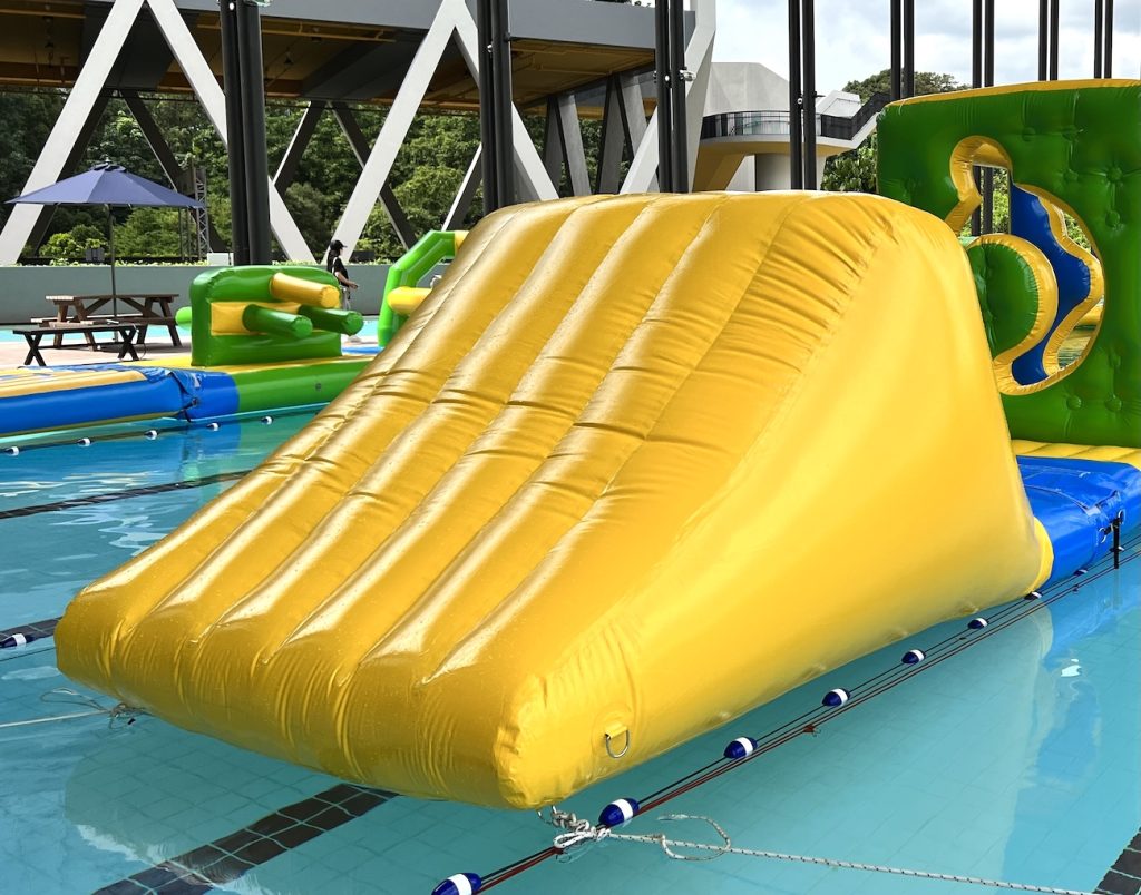 big slide Water Inflatable Obstacle Course