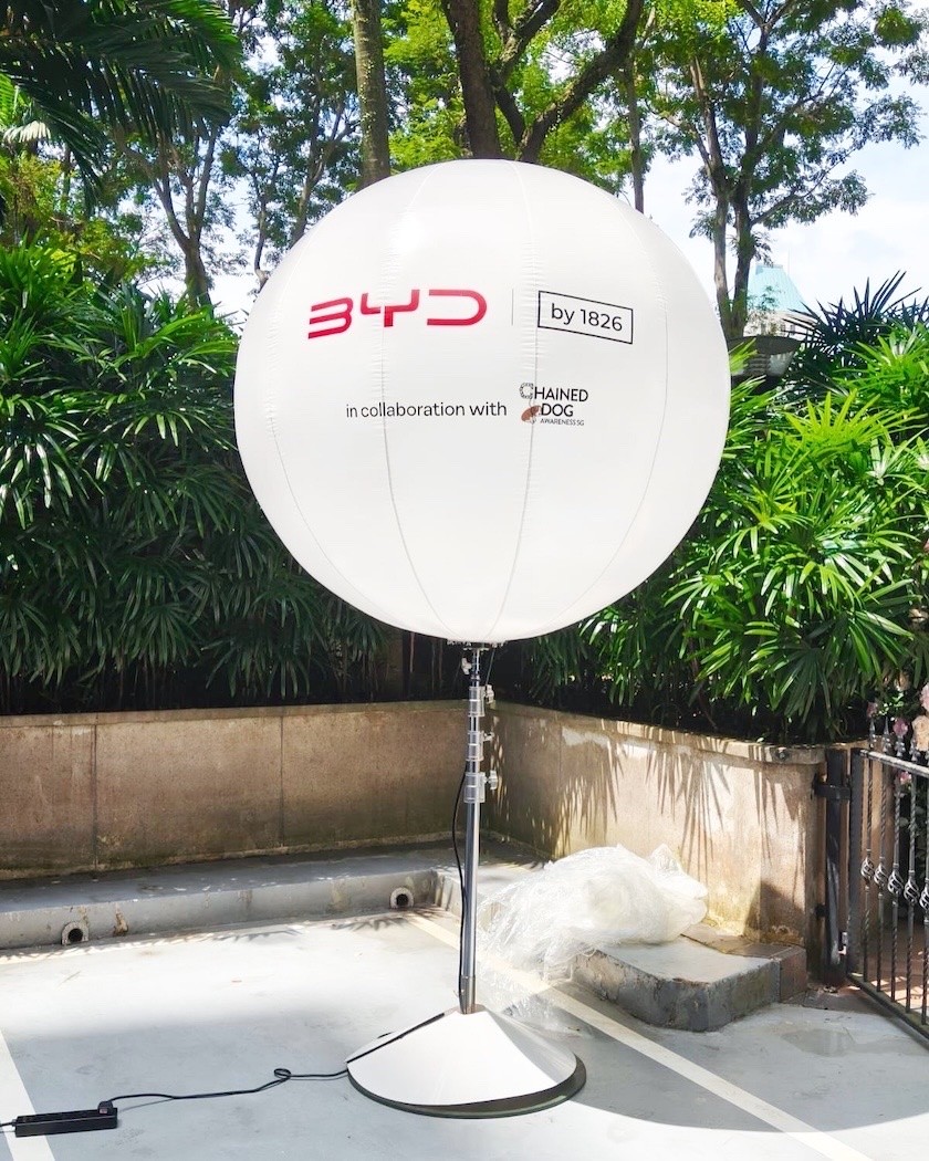 branded-lighted-balloon-stand-corporate-event-rental-singapore