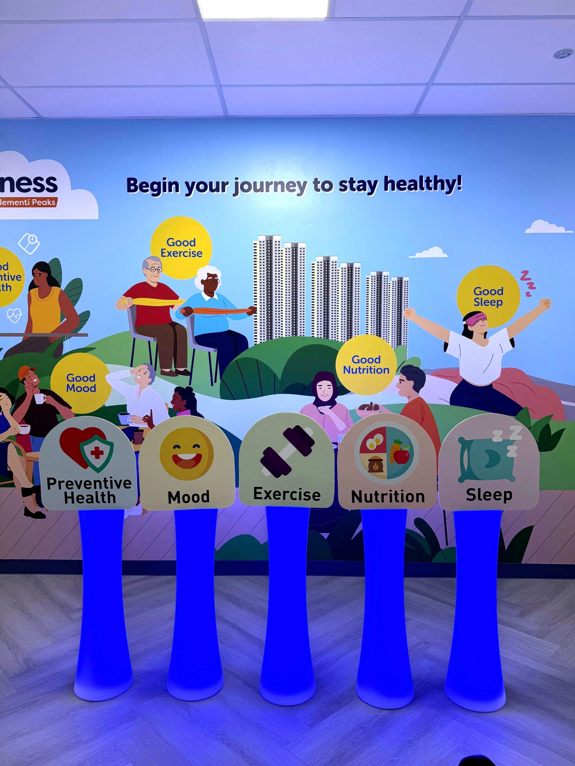 lighted-balloon-stands-health-wellness-community-event-singapore