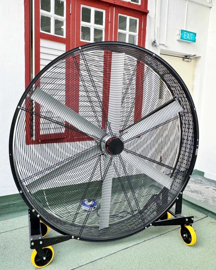large giant fan rental outdoor event equipment singapore